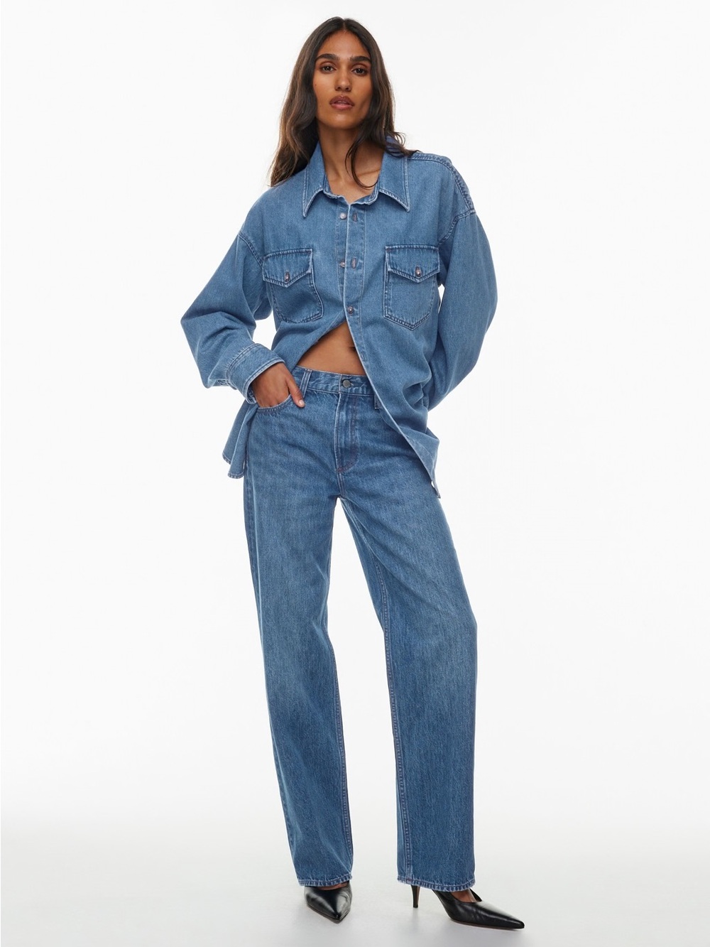 Denim Forum 90s Iggy Lo-Rise Baggy Jean